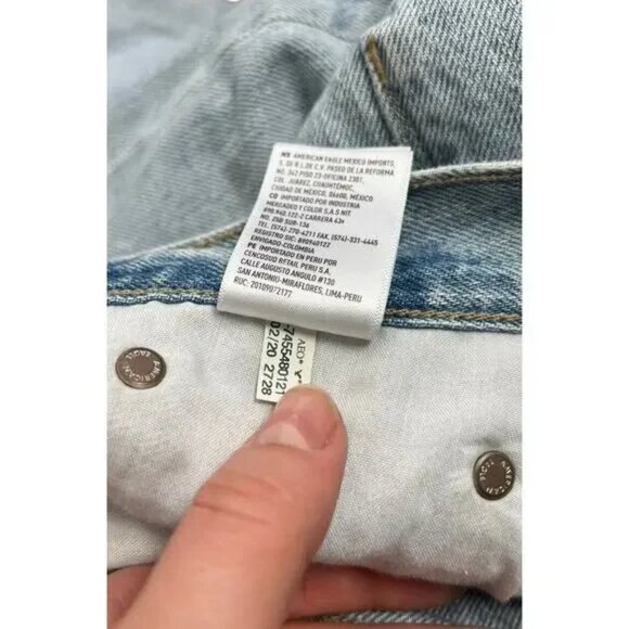 American Eagle Skater Jean Women’s Size 6 X-Short - Picture 6 of 8